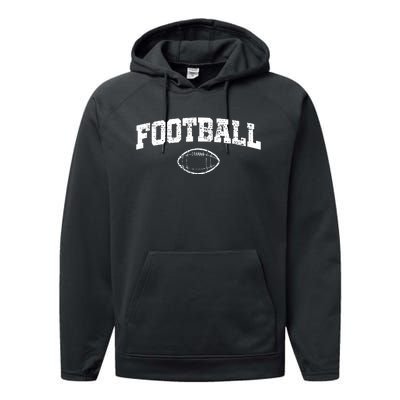 Football Player Gift Performance Fleece Hoodie