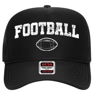 Football Player Gift High Crown Mesh Back Trucker Hat