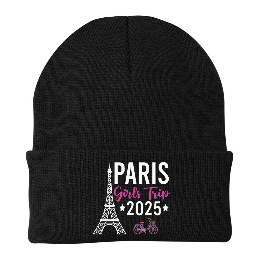 France Paris Girl Trip 2025 Summer Vacation Ladies Weekend Beanie