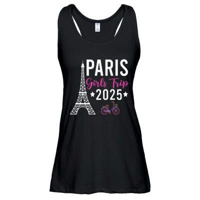 France Paris Girl Trip 2025 Summer Vacation Ladies Weekend Ladies Essential Flowy Tank