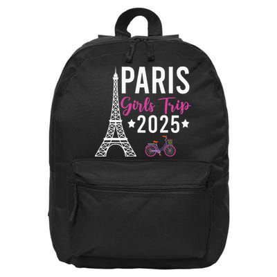 France Paris Girl Trip 2025 Summer Vacation Ladies Weekend 16 in Basic Backpack