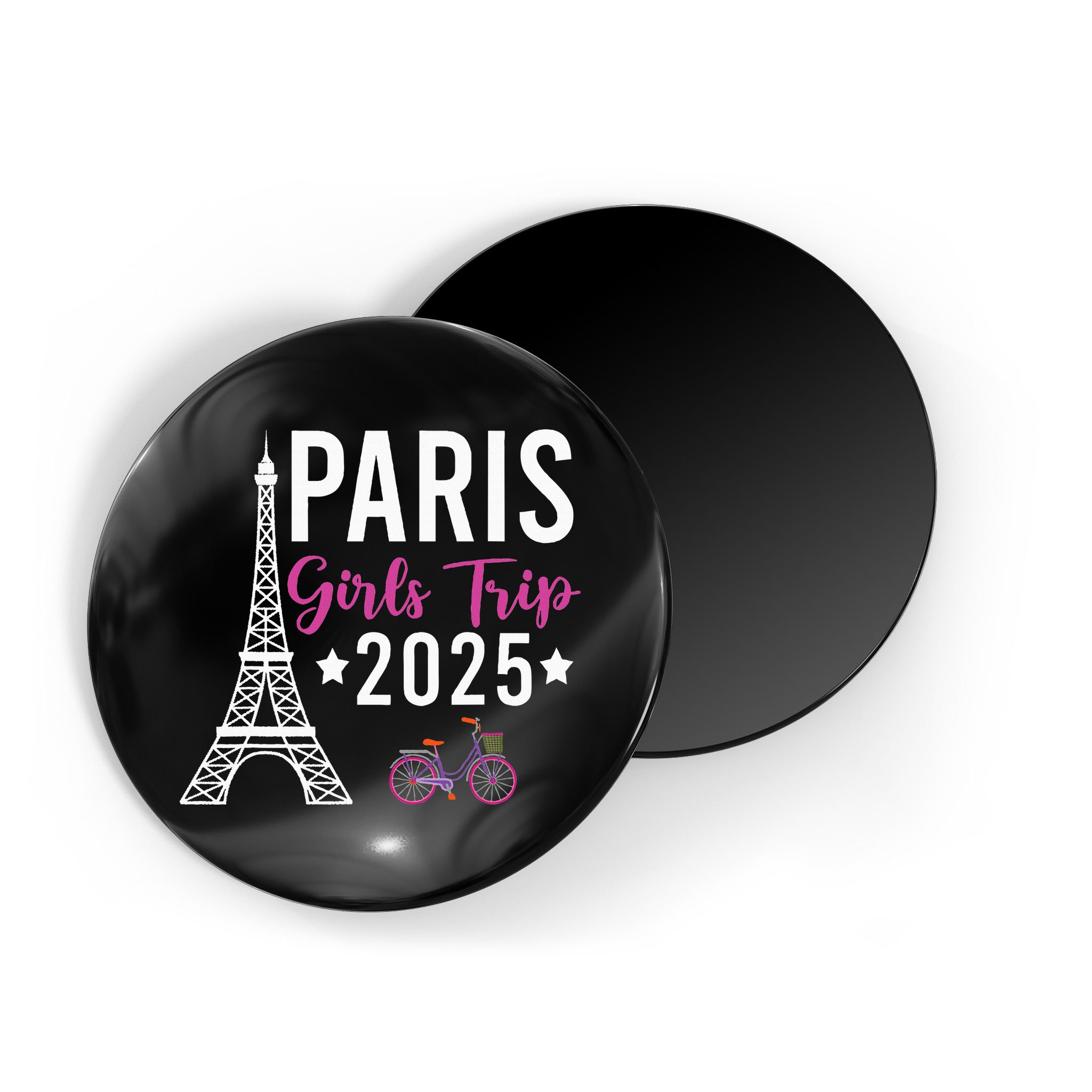 France Paris Girl Trip 2025 Summer Vacation Ladies Weekend Magnet