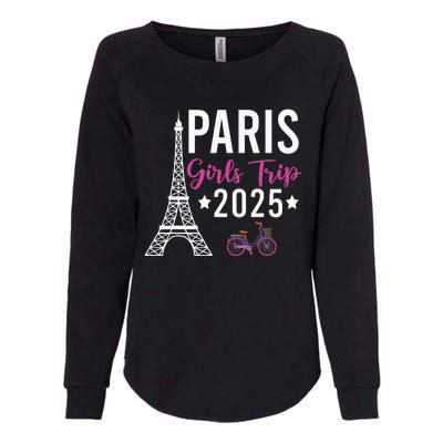 France Paris Girl Trip 2025 Summer Vacation Ladies Weekend Womens California Wash Sweatshirt