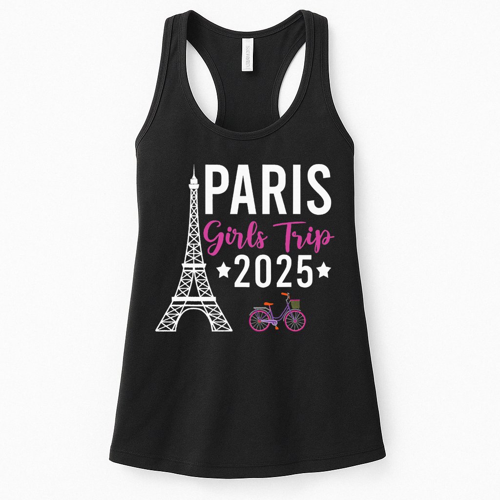 France Paris Girl Trip 2025 Summer Vacation Ladies Weekend Womens Tank Top