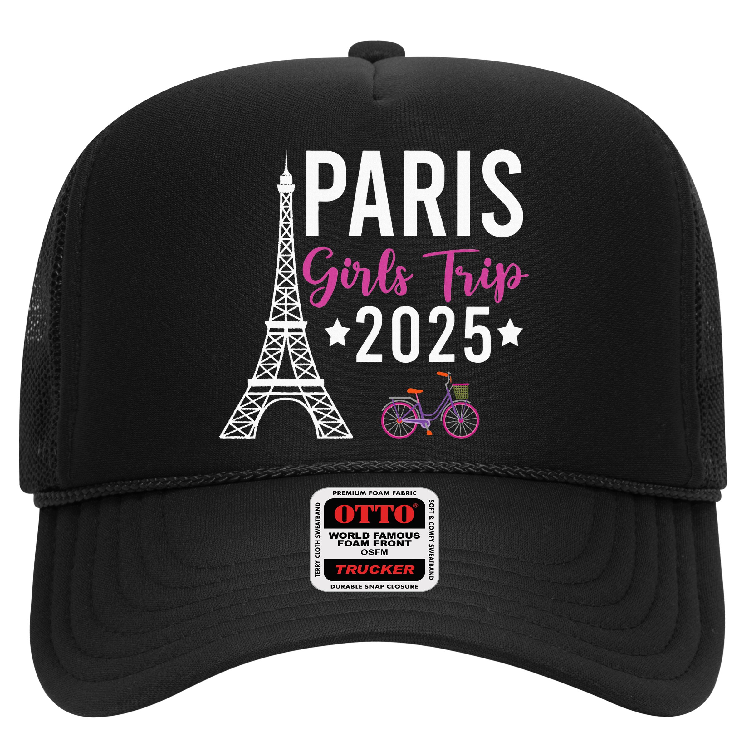 France Paris Girl Trip 2025 Summer Vacation Ladies Weekend Hat