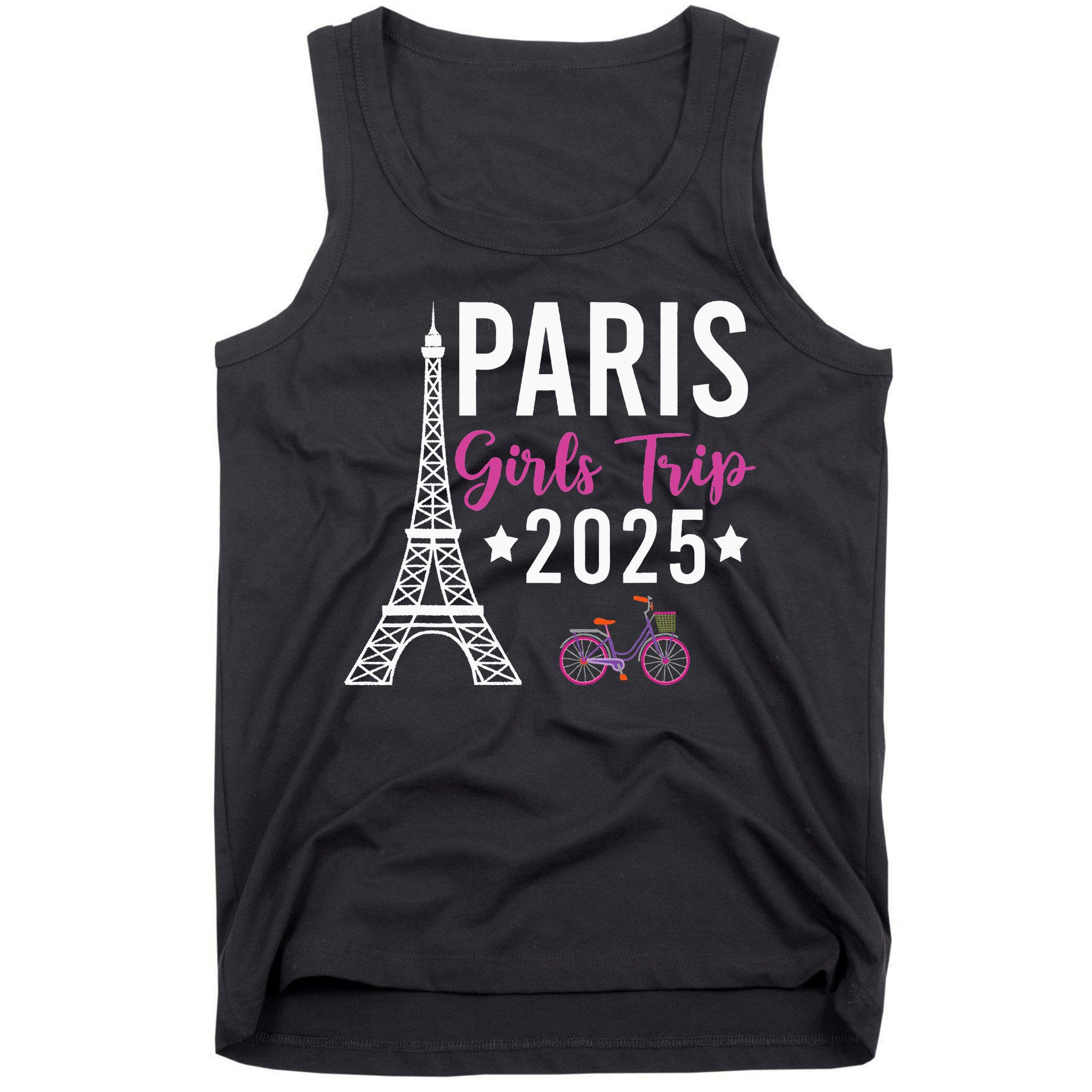 France Paris Girl Trip 2025 Summer Vacation Ladies Weekend Tank Top