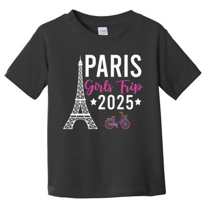 France Paris Girl Trip 2025 Summer Vacation Ladies Weekend Toddler T-Shirt