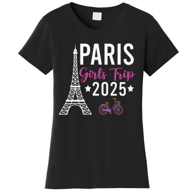 France Paris Girl Trip 2025 Summer Vacation Ladies Weekend Women's T-Shirt