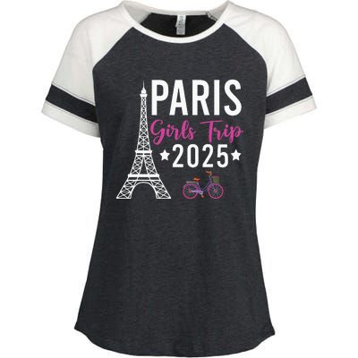 France Paris Girl Trip 2025 Summer Vacation Ladies Weekend Enza Ladies Jersey Colorblock Tee