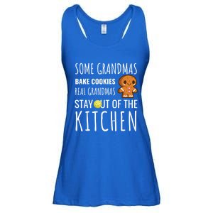 Funny Pickleball Grandma Stay Out Of The Kitchen Player Meaningful Gift Ladies Essential Flowy Tank