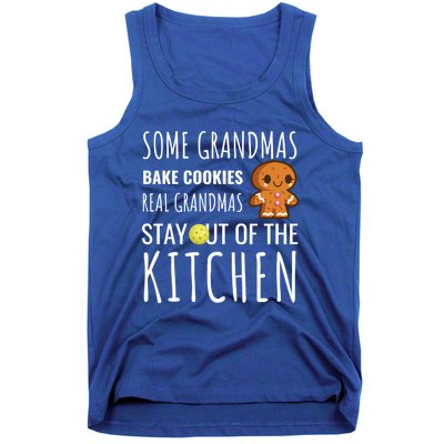 Funny Pickleball Grandma Stay Out Of The Kitchen Player Meaningful Gift Tank Top