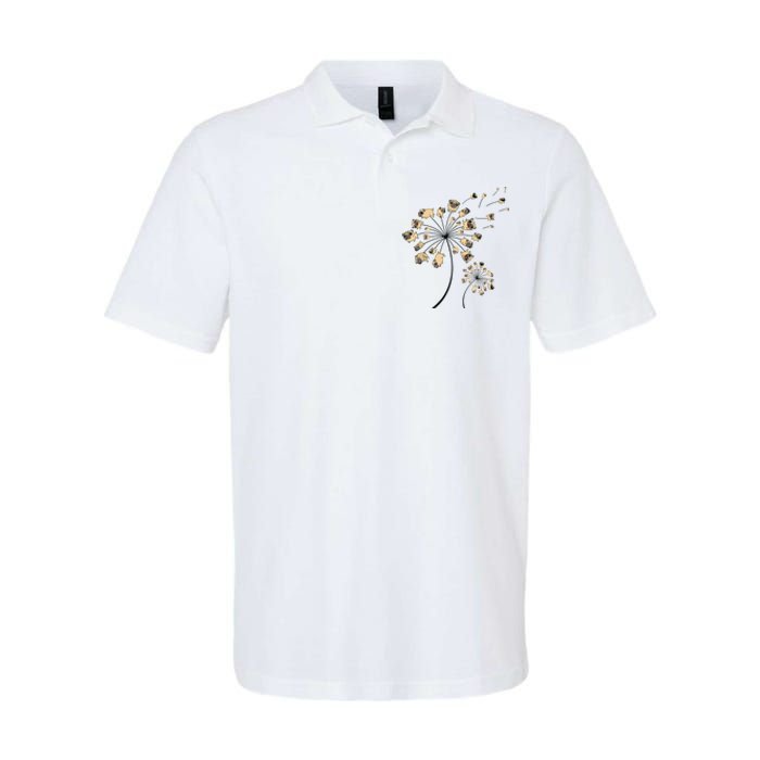 Funny Pug Gift For Men Women Cool Flower Dog Dandelion Lover Softstyle Adult Sport Polo