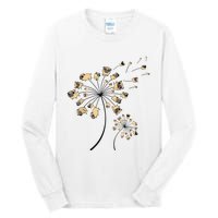 Funny Pug Gift For Men Women Cool Flower Dog Dandelion Lover Tall Long Sleeve T-Shirt