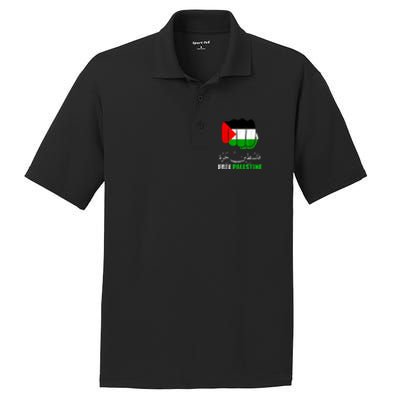 Free Palestine Gaza Palestinian PosiCharge RacerMesh Polo