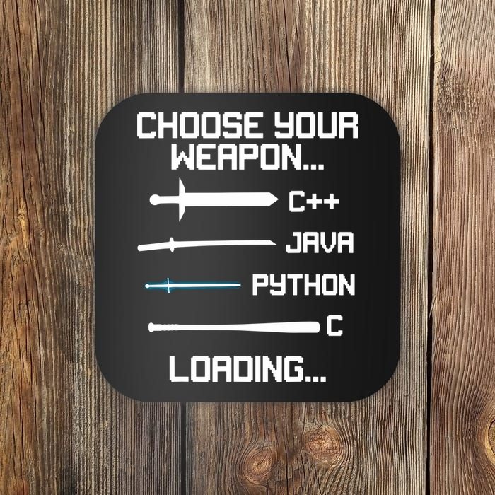 Funny Programmer Geek Java C Programming Coaster