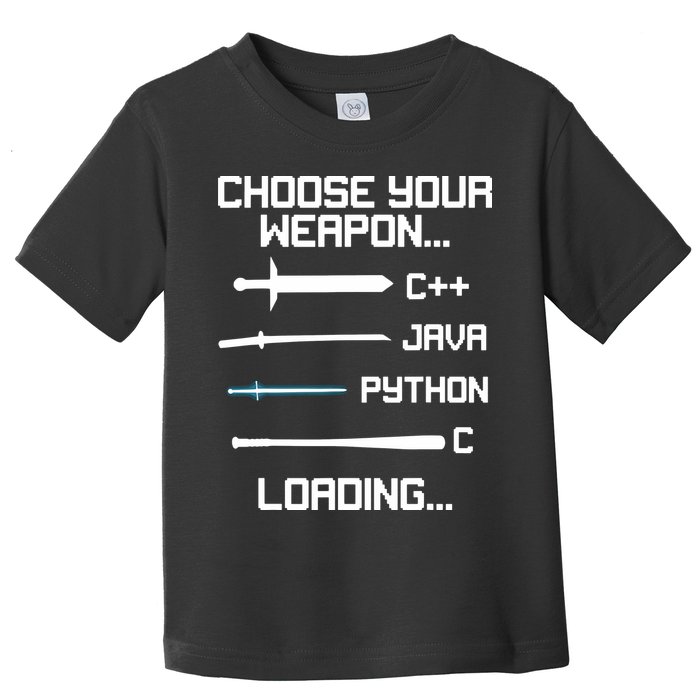 Funny Programmer Geek Java C Programming Toddler T-Shirt