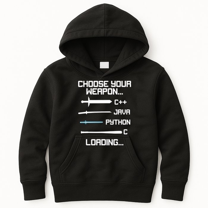 Funny Programmer Geek Java C Programming Kids Hoodie