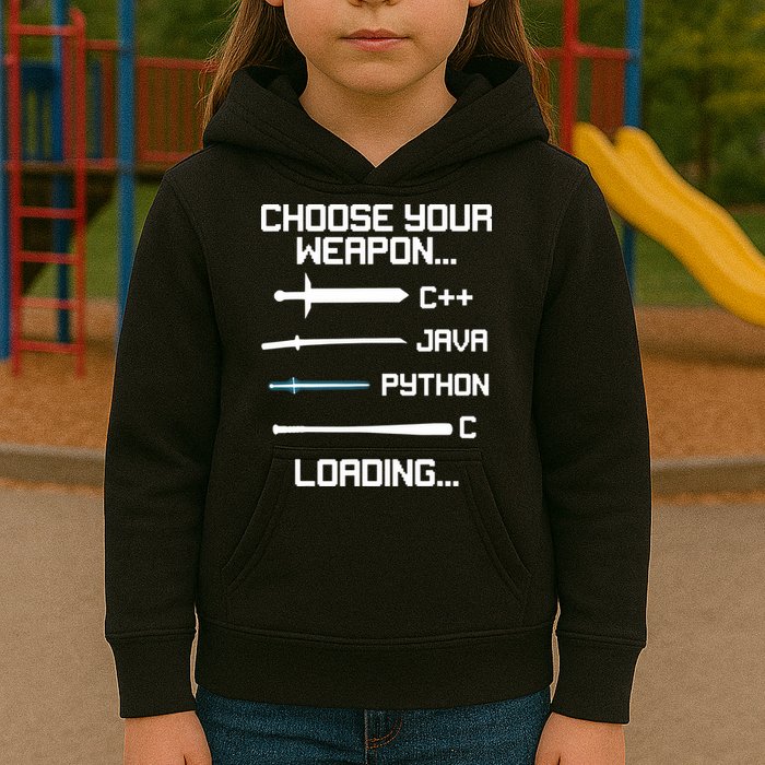 Funny Programmer Geek Java C Programming Kids Hoodie