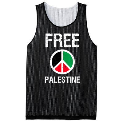 Free Palestine Gaza Palestinian Flag Peace Mesh Reversible Basketball Jersey Tank