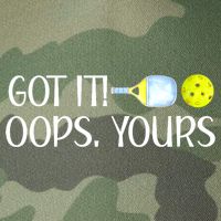 Funny Pickleball Got It Oops Yours Lovers Player Gift Legacy Tie Dye Trucker Hat