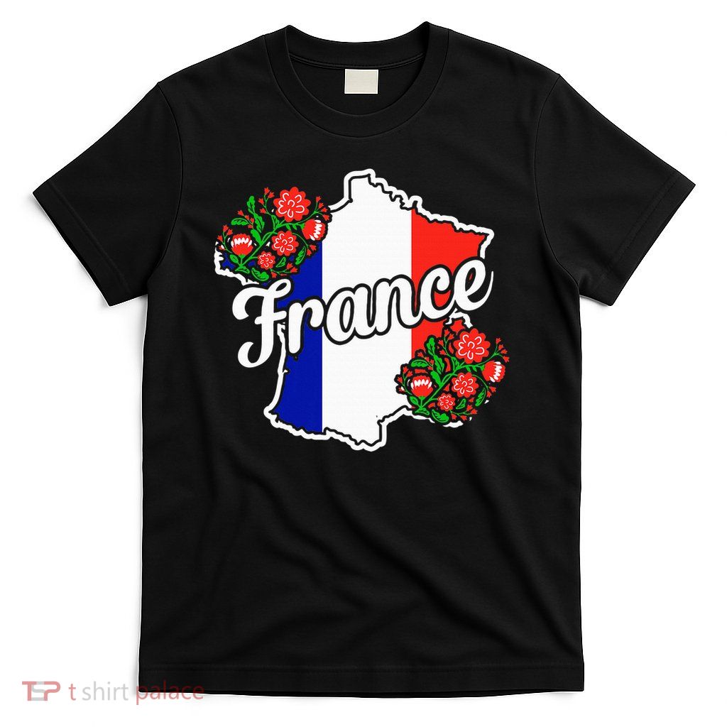 French Paris Gift Eiffel Tower Marseille Bonjour Men T-Shirt