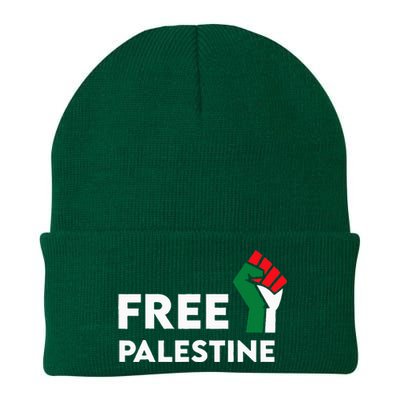 Free Palestine Gaza Flag Freedom for Palestinians Knit Cap Winter Beanie