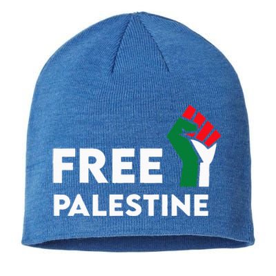 Free Palestine Gaza Flag Freedom for Palestinians Sustainable Beanie