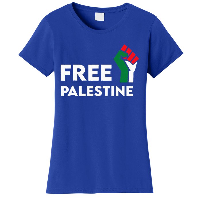 Free Palestine Gaza Flag Freedom for Palestinians Women's T-Shirt