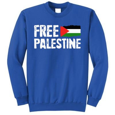 Free Palestine Gaza Flag Arabic Freedom for Palestinians Sweatshirt