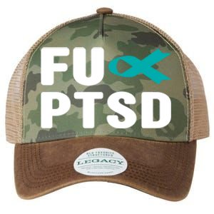 Fu Ptsd Gift Funny Gift Post Traumatic Stress Disorder Awareness Gift Legacy Tie Dye Trucker Hat