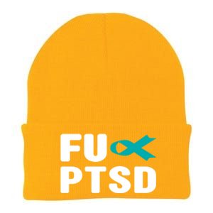 Fu Ptsd Gift Funny Gift Post Traumatic Stress Disorder Awareness Gift Knit Cap Winter Beanie