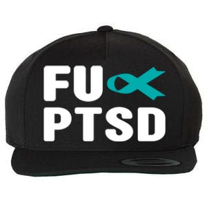 Fu Ptsd Gift Funny Gift Post Traumatic Stress Disorder Awareness Gift Wool Snapback Cap