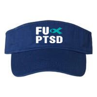 Fu Ptsd Gift Funny Gift Post Traumatic Stress Disorder Awareness Gift Valucap Bio-Washed Visor