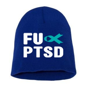 Fu Ptsd Gift Funny Gift Post Traumatic Stress Disorder Awareness Gift Short Acrylic Beanie