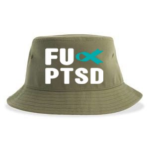 Fu Ptsd Gift Funny Gift Post Traumatic Stress Disorder Awareness Gift Sustainable Bucket Hat