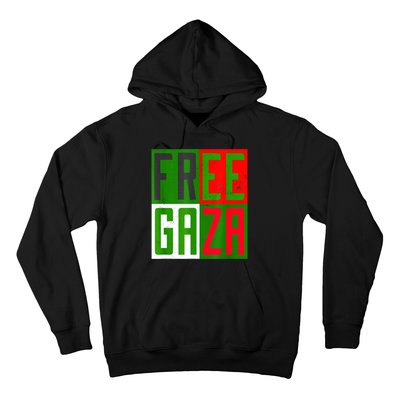 Free Palestine Gaza Palestinian Flag Peace Hoodie