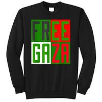 Free Palestine Gaza Palestinian Flag Peace Sweatshirt