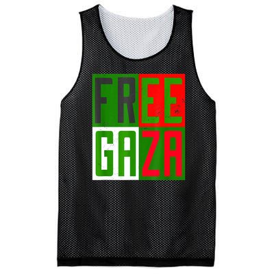 Free Palestine Gaza Palestinian Flag Peace Mesh Reversible Basketball Jersey Tank