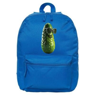 Funny Pickle Glasses Gift 16 in Basic Backpack