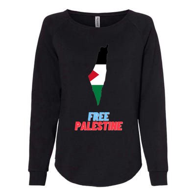 Free Palestine Great Gift Womens California Wash Sweatshirt