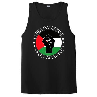 Free Palestine Gaza Palestinian PosiCharge Competitor Tank