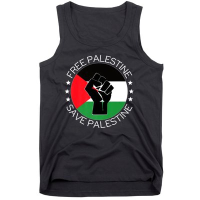 Free Palestine Gaza Palestinian Tank Top