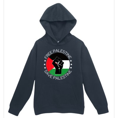 Free Palestine Gaza Palestinian Urban Pullover Hoodie