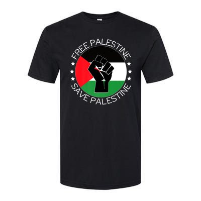 Free Palestine Gaza Palestinian Softstyle CVC T-Shirt