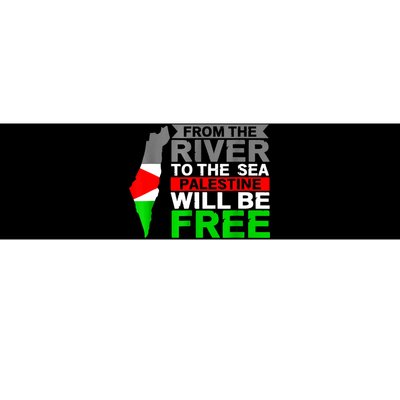 Free Palestine Gaza Palestinian Flag Peace Bumper Sticker