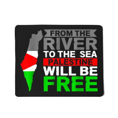 Free Palestine Gaza Palestinian Flag Peace Mousepad