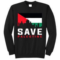 Free Palestine Gaza Flag Arabic Freedom For Palestinians Sweatshirt