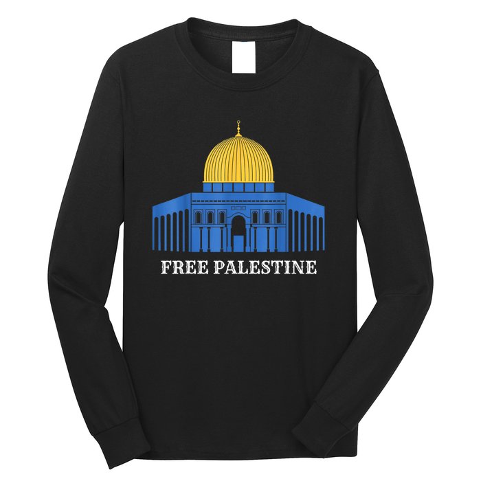 Free Palestine Gaza Palestinian Long Sleeve Shirt