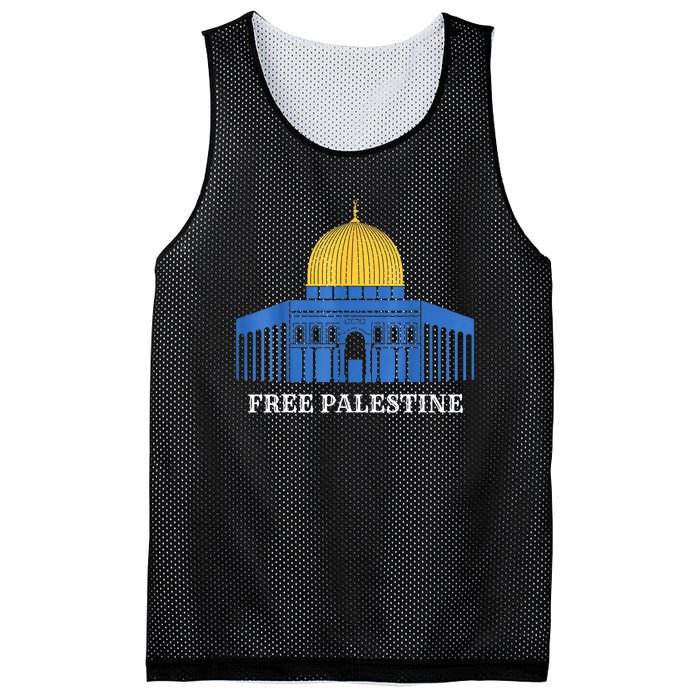 Free Palestine Gaza Palestinian Mesh Reversible Basketball Jersey Tank