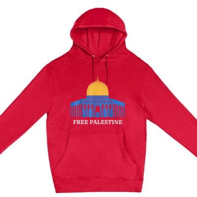 Free Palestine Gaza Palestinian Premium Pullover Hoodie